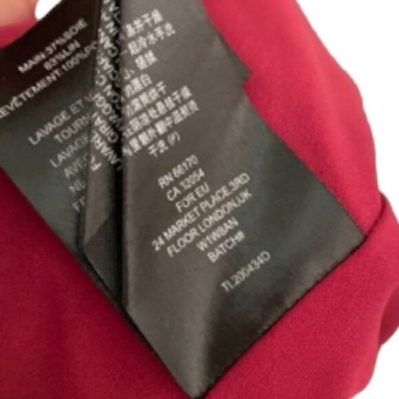 NEW La Maison Talulah One Shoulder Floral Ruffled Mini Dress in Size Small - Picture 10 of 10